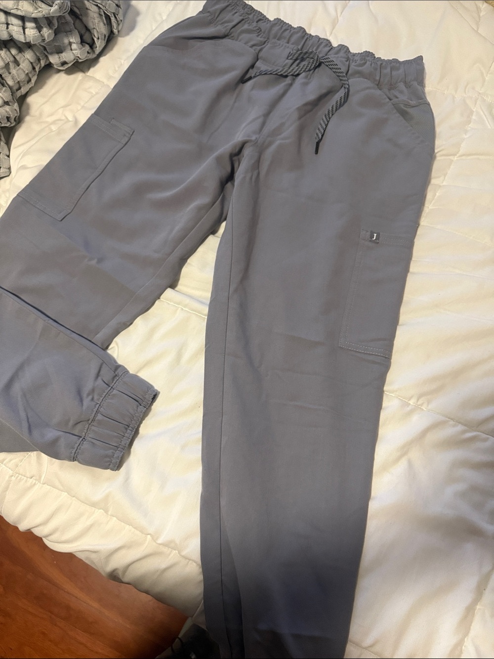Classic womens Jogger Cargo Pants - Gray
